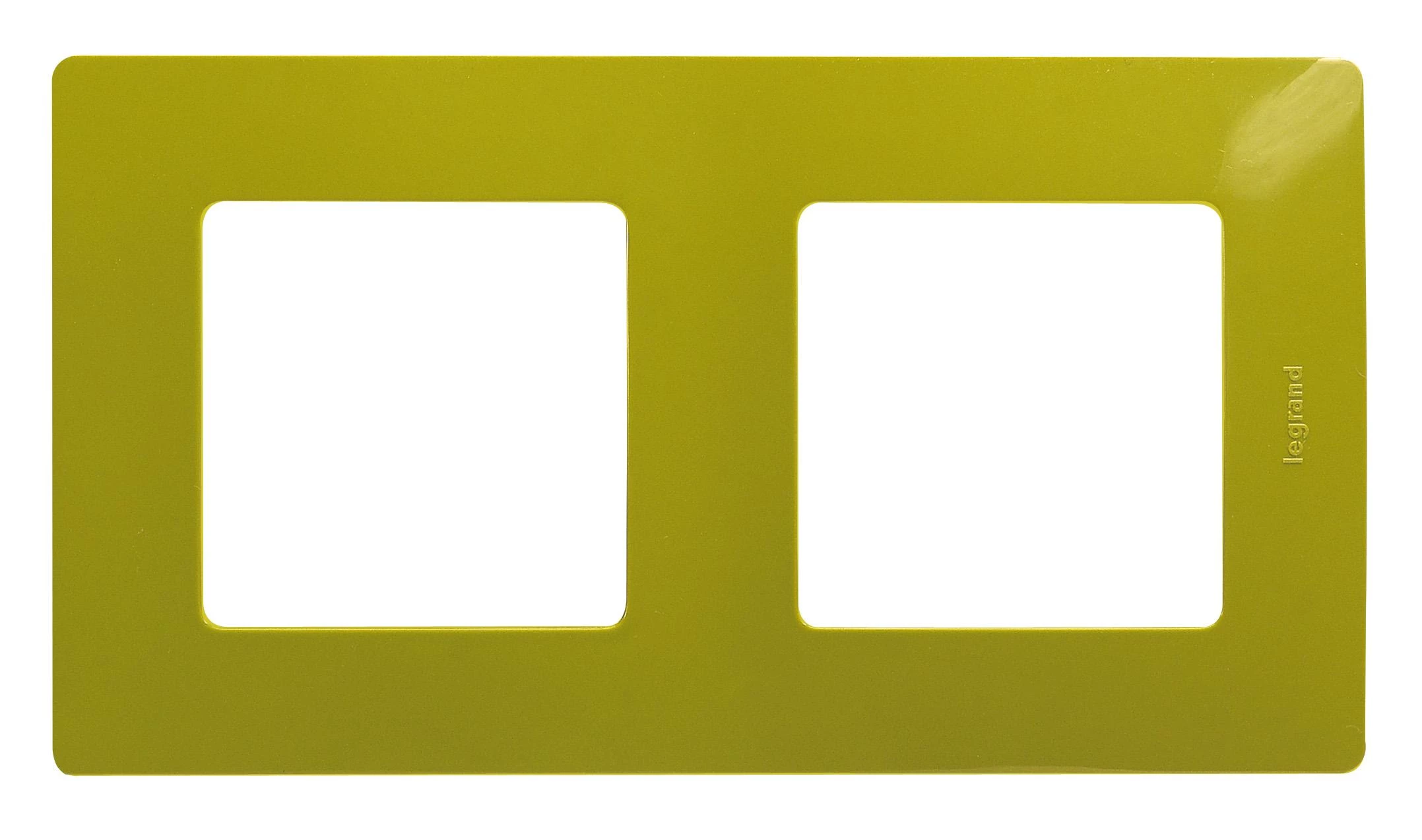  артикул 672542 название Рамка 2-ая (двойная), цвет Зеленый папоротник, Etika
