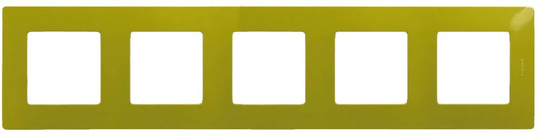  артикул 672545 название Рамка 5-ая (пятерная), цвет Зеленый папоротник, Etika