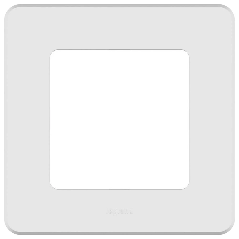  артикул 673930 название Рамка 1-ая (одинарная), цвет Белый, Inspiria